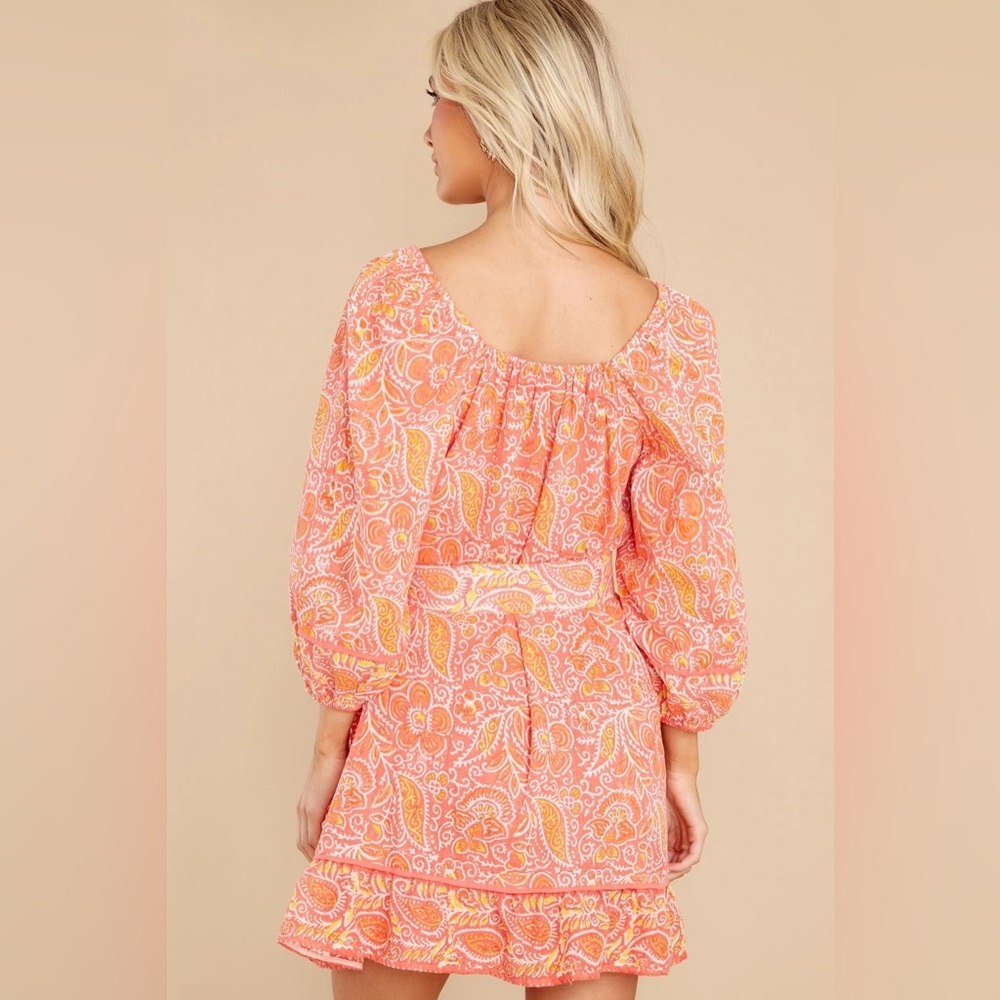 Cleobella Grace Mini Dress Blossom Block Print NWT - Picture 4 of 5
